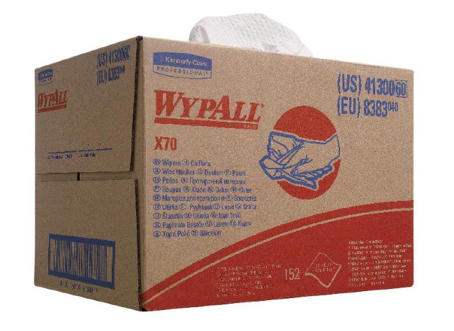 8383 - WYPALL* X70 Протирочный материал - Упаковка BRAG* Box